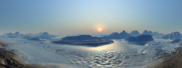 Antartica - Panorama & Landcape View © Visual Creativez