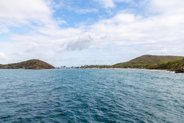 Saint Vincent and the Grenadines, Mayreau, Salt Whist bay bay