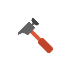 hammer, industry icon. Element of color construction icon. Premium quality graphic design icon. Signs and symbols collection icon for websites, web design, mobile app