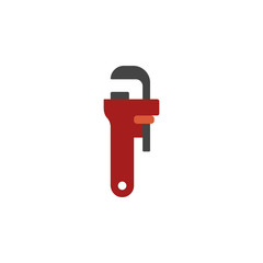 spanner, wrench pipe icon. Element of color construction icon. Premium quality graphic design icon. Signs and symbols collection icon for websites, web design, mobile app