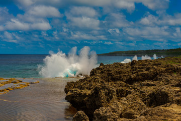 Blowholes Shoot Water Skyward