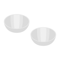 Eye lenses icon. Isometric of eye lenses vector icon for web design isolated on white background