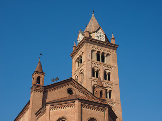 Fototapeta na wymiar San Lorenzo Cathedral in Alba