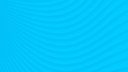 Abstract background of gradient curves in light blue colors