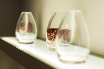 A modern kitchen furniture and decoration