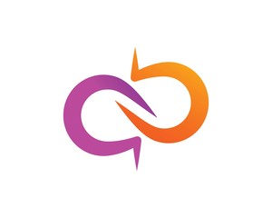 Obraz premium Infinity Design,Infinity logo Vector icon