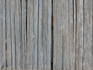 Dry outdoor grungy bamboo floor background