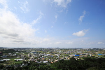 View of Okinawa Nanjo City