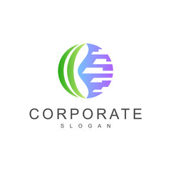 global tech logo, friendly tech logo