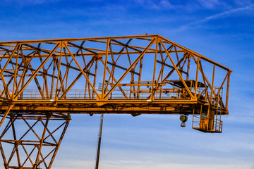 Verladebr&uuml;cke Hafenkran