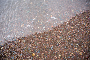 beach sand wall