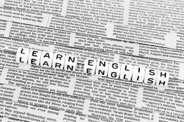 Obraz premium Uczyć się angielskiego