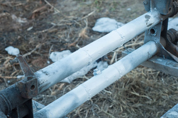 Custom understatement torsion bar suspension