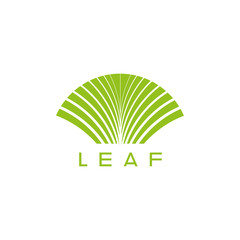 Leaf icon template, vector logo for business corporate,nature,illustration element