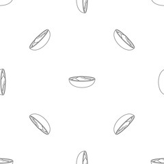 Mustard sauce pattern seamless vector repeat geometric for any web design