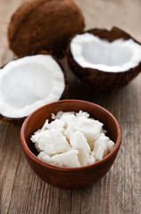Fresh coconut oil