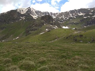 Fototapeta na wymiar Caucasus mountain landscape