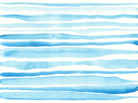 Watercolor stripe background