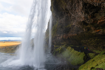 Seljalandsfoss, the beautiful Waterfalls of South-Iceland