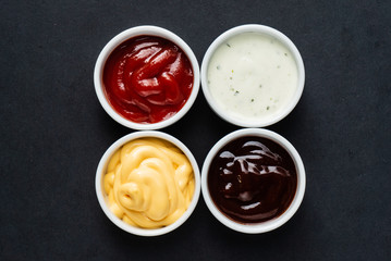 different kind of sauces