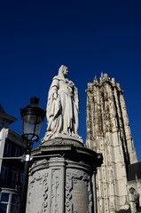 Obraz premium Malines : Cathédrale Saint-Rombaut (Belgique)