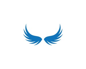 Falcon Wing Logo Template
