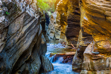 Wang Sila Lang Grand Canyon, Pua District, Nan in Thailand 