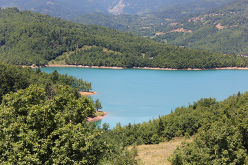 Artificial Lake Plastira of Karditsa central Greece Europe