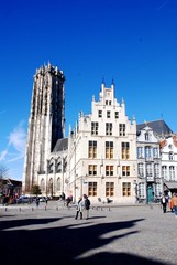 Fototapeta premium Grand-Place de Malines (Belgique)