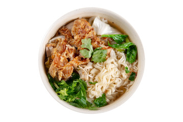 Ramen noodles soup