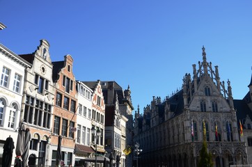 Fototapeta na wymiar Grand-Place de Malines (Belgique)