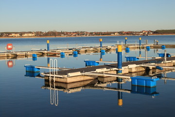 Obraz premium Winter an der Goitzsche