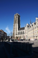 Obraz premium Grand-Place de Malines (Belgique)