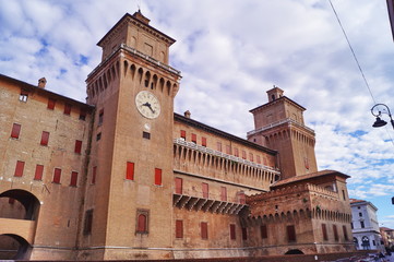 Este castle, Ferrara, Italy
