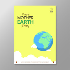 flat earth day poster