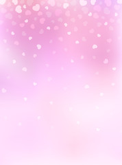 Background material of the heart falling down