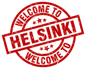 welcome to Helsinki red stamp