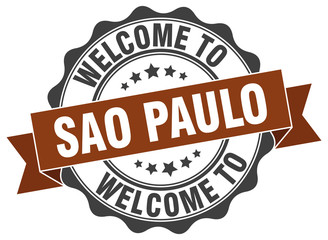 Sao Paulo round ribbon seal