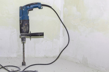 electric drill, perforator, repair in the house.