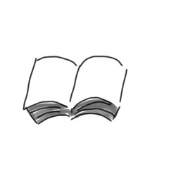 本のイラスト