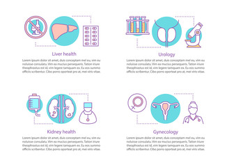 Medicine and healthcare concept icons