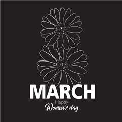 Obraz premium women's day vector illustration