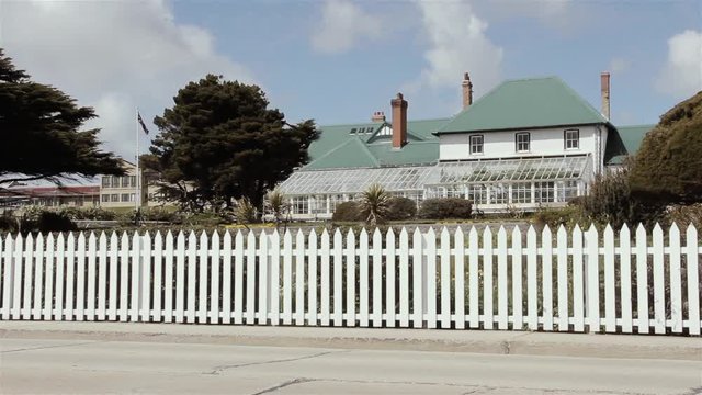 Government House, Port Stanley, Falkland Islands.