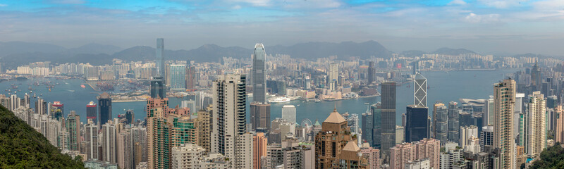 view from Victoria peak, Hong Kong