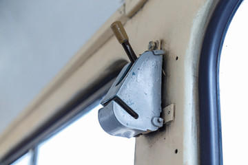 Validator in kyiv tram