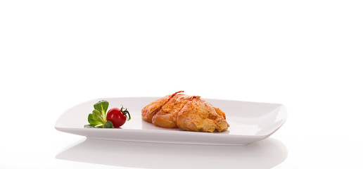 fresh or marinated and salted meat optional