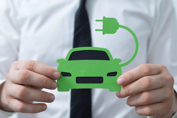 grünes auto