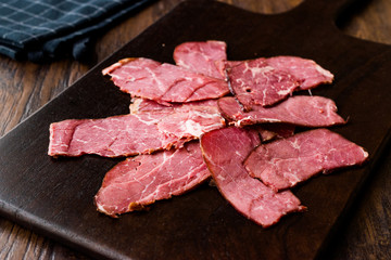 Smoked and Dried Fillet Meat Slices / Kuru Et.