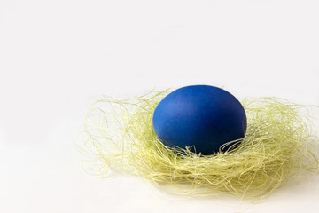 Easter blue egg.