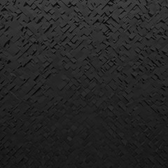 Black abstract squares backdrop